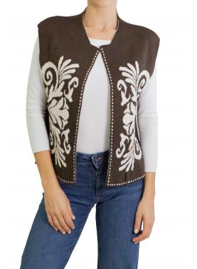 Gilet fantasia aperto